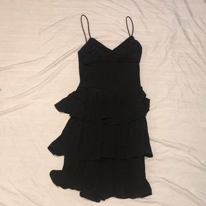 A black dress